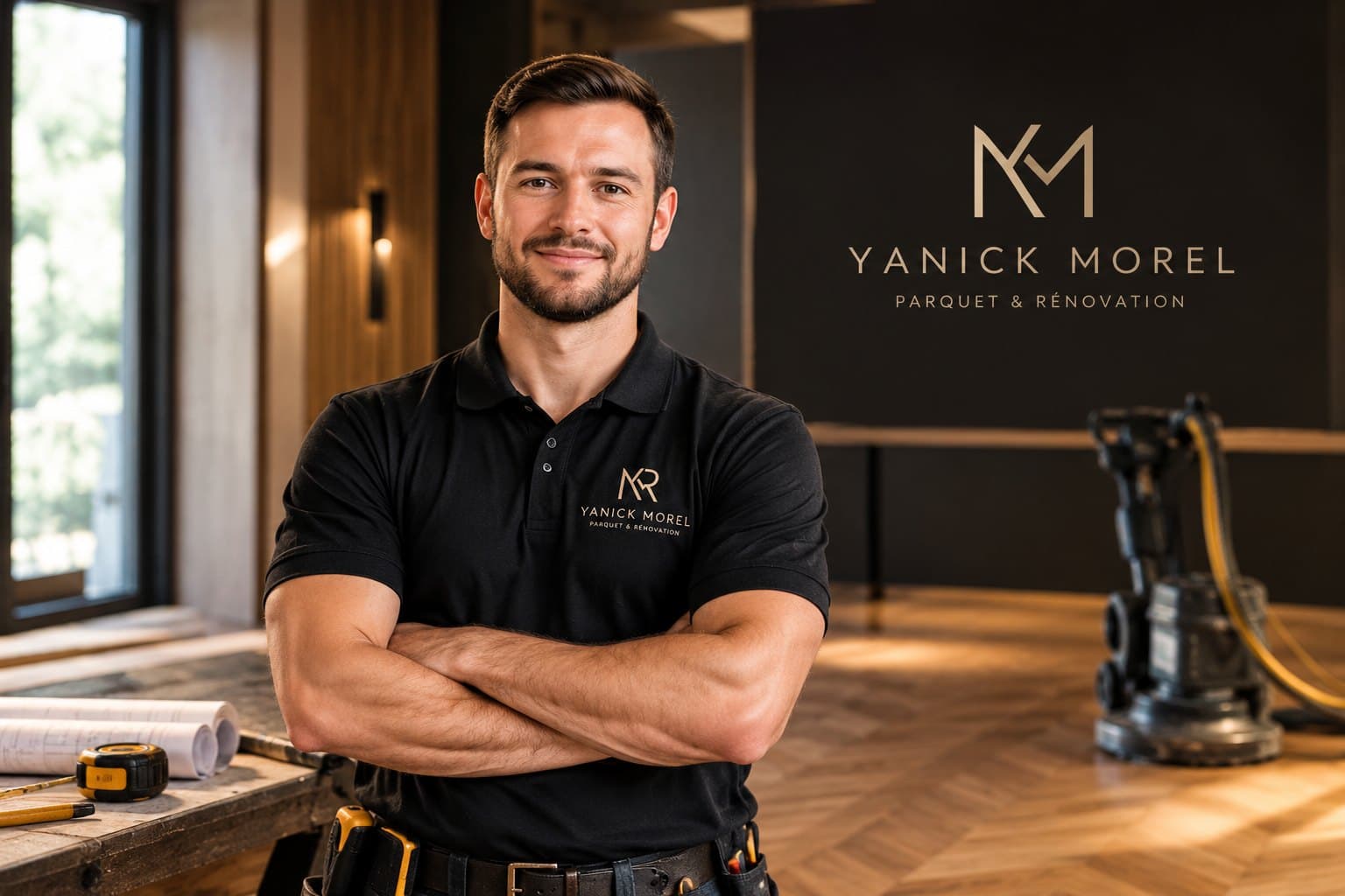 Yanick Morel, artisan parqueteur à Paris
